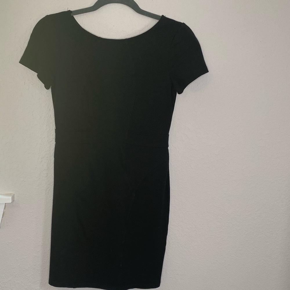 Black Short sleeve dress
